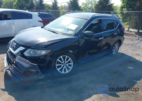 2018 Nissan Rogue Sv из США, поврежденный, VIN KNMAT2MVXJP524682